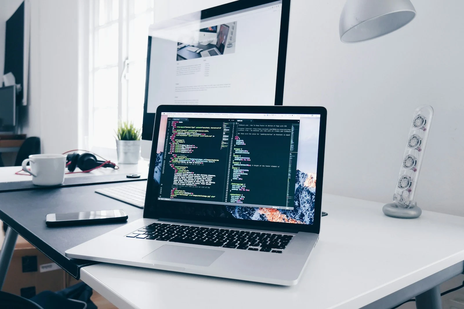 Un entorno real de desarrollo de software